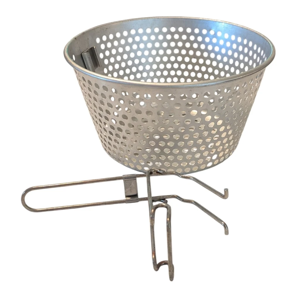 90s VTG Dazey DCP-6 Chefs Pot Fry Steam Basket W Detachable Hang Handle 8.75